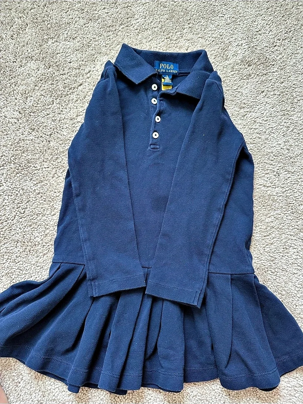 Polo Ralph Lauren Polo Dress Blue Like New
